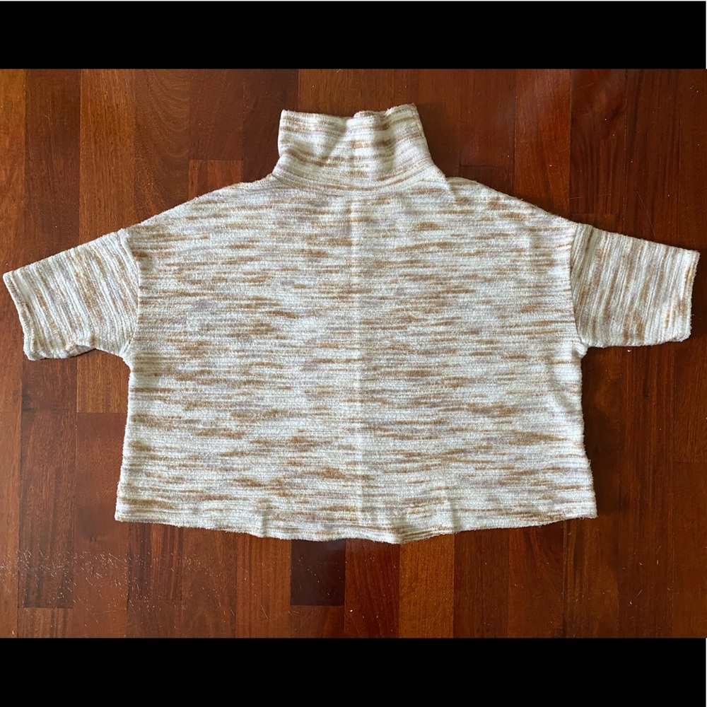 UO Silence+Noise Boxy Oversize Turtleneck Pullover